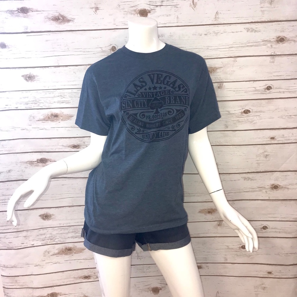 Las Vegas Navy Short Sleeve Tee Shirt